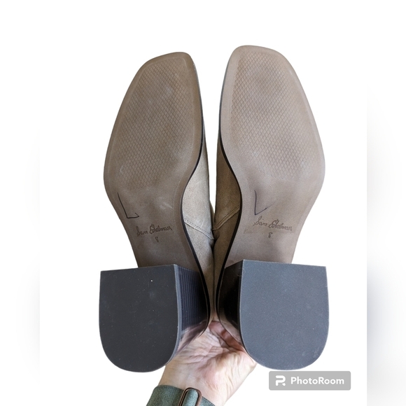 Sam Edelman Winnie suede tan boots sz 8 NWOT - Picture 7 of 7